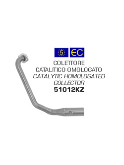Kolektor Arrow z katalizatorem - Yamaha MT 125 [14-19] [Stainless Steel]