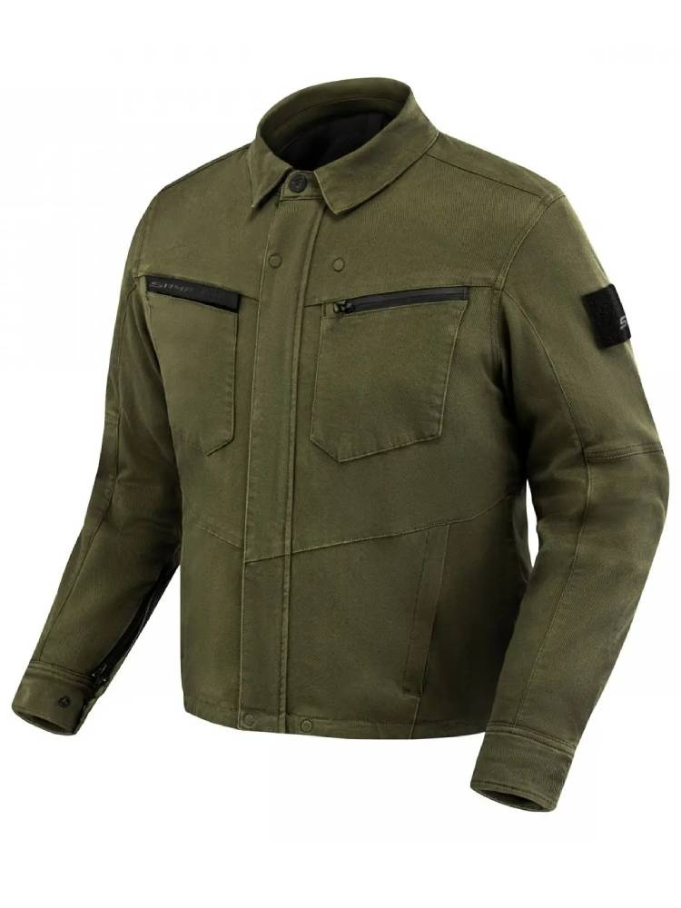 Kurtka motocyklowa tekstylna Shima Giro zielona