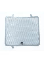 Osłona chłodnicy R&G aluminiowa do Triumpha Street Triple/ Street Triple R (07-12) tytan