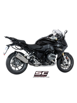 Tłumik SC-Project, SC1-R, Titanium + Carbon (SLIP ON) - BMW R 1200 R / RS [17-18]