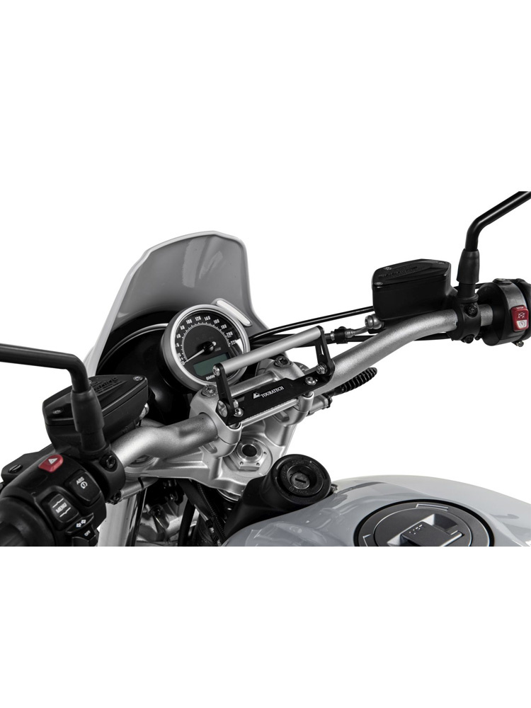 Adapter mocowania GPS na kierownicy Touratech do BMW/Harley Davidson/Indian/Kawasaki/KTM/Triumph/Honda/Yamaha (śruby M8x35)