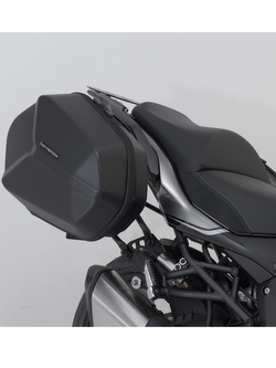 Zestaw: kufry boczne + stelaż PRO ABS Aero System Sw-Motech do Kawasaki Versys 1000 / S (18-), 1100/ SE (24-)
