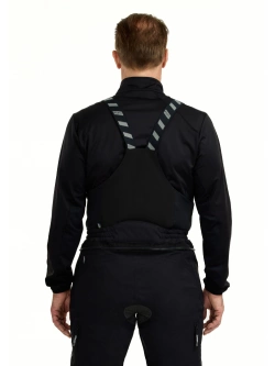 Ocieplacz z szelkami Rukka Wind-R czarny