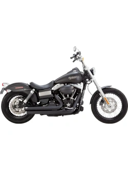 Pełny układ wydechowy Vance & Hines Big Shots Staggered Harley Davidson Dyna (wybrane modele) czarny matowy