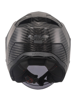 Kask otwarty LS2 OF603 Infinity II Carbon czarny matowy