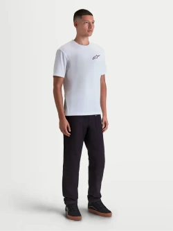 Koszulka z krótkim rękawem Alpinestars Combo Back CSF biała