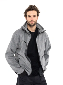 Bluza motocyklowa z kapturem John Doe XTM V3 szara