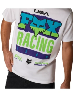 Koszulka z krótkim rękawem FOX Hardcore 195 biała