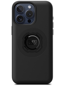Zestaw: etui na telefon iPhone 15 Pro Max + uchwyt Quad Lock montowany za pomocą paska z szybkozłączką
