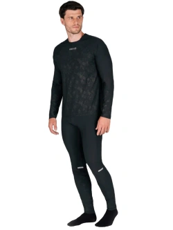 Koszulka termoaktywna z długim rękawem Knox Dual Active czarna