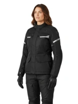 Kurtka motocyklowa damska tekstylna REV’IT! Outback 4 H2O czarna
