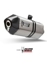 Tłumik motocyklowy Slip-On Line (Speed Edge) MIVV do Benelli TRK502 X (18-) srebrny