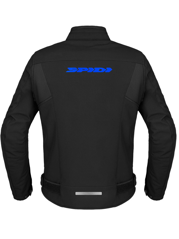 Kurtka motocyklowa tekstylna Spidi Corsa Tex czarno-niebieska