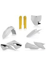 Pełny zestaw plastików Acerbis Husqvarna FC/ TC [15'] biały-fluo