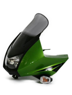 Szyba motocyklowa MRA Touring "T" Kawasaki KLR 650 (08-) przyciemniana