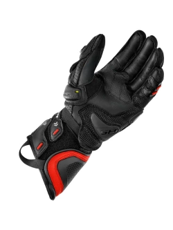Rękawice motocyklowe Shima RS-3 czerwone fluo