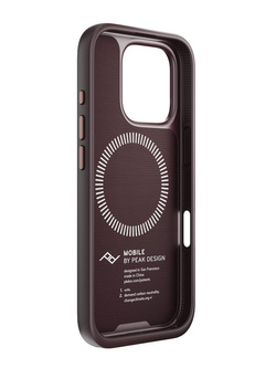 Etui Peak Design Mobile Everyday Fabric do smartfona iPhone 16 Pro bordowe