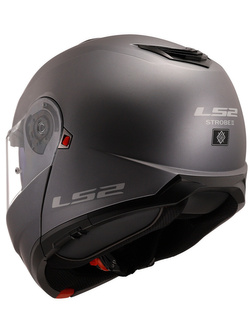 Kask szczękowy LS2 FF908 Strobe II titanium matowy