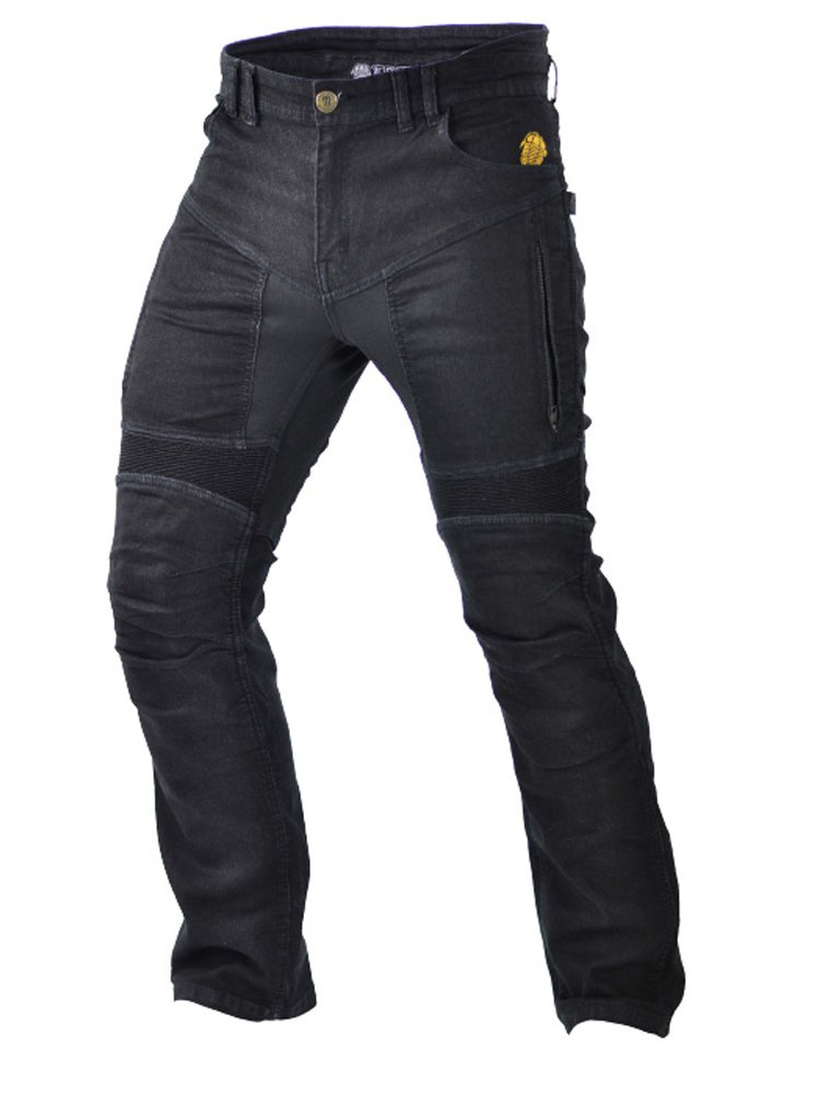Jeansy motocyklowe Trilobite Parado czarne