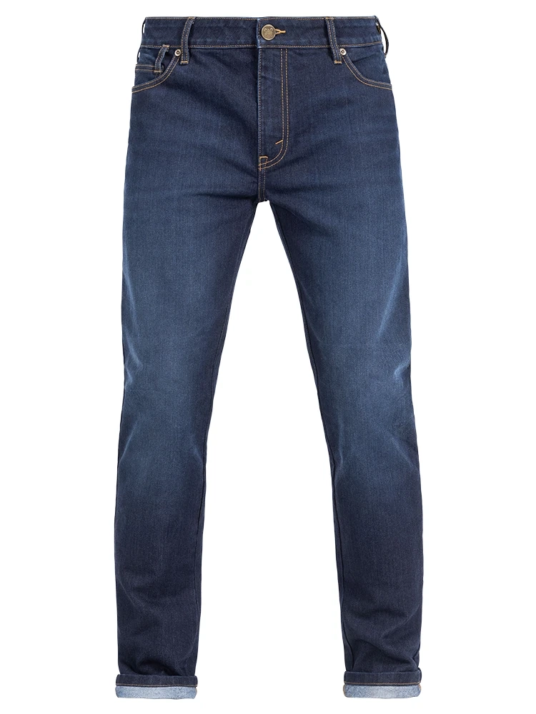 Spodnie motocyklowe jeansowe John Doe Pioneer Mono ciemnoniebieskie