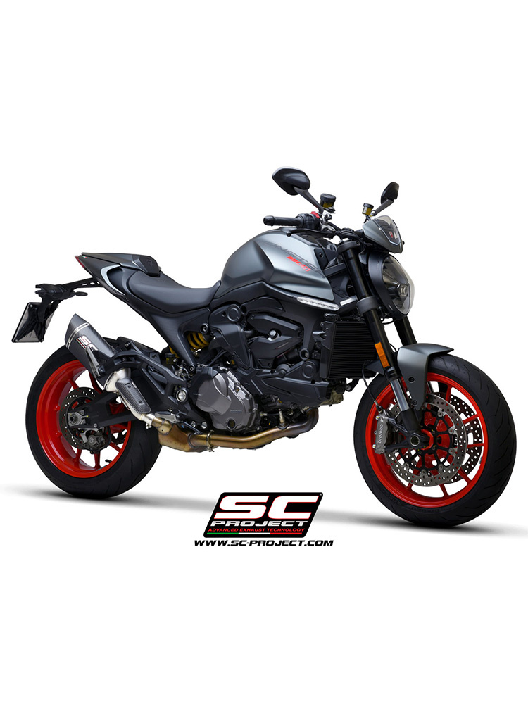 Tłumik motocyklowy SC-Project SC1-S Ducati Monster 937 (21-24) carbon