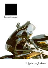 Szyba motocyklowa MRA Touring "T" Honda VTR 1000 F (97-07) czarna