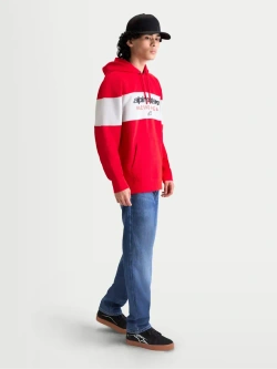 Bluza z kapturem Alpinestars Cubic czerwona