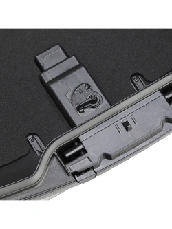 Kufer centralny GIVI Monokey V58NB2 Maxia 5 z dodatkowym ryglem wewnętrznym, czarny [pojemność: 58 litrów]