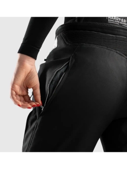 Spodnie motocyklowe damskie tekstylne Rebelhorn Hardy 3.0 czarno-szare
