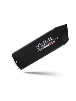 Tłumik motocyklowy G.P.R Furore Nero Aprilia Pegaso 650 Ga (92-96) aluminiowy, z homologacją