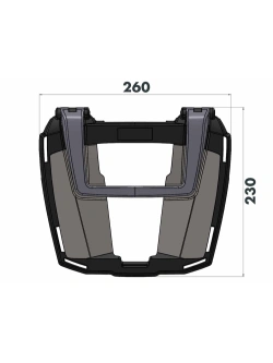 Stelaż pod kufer centralny Hepco&Becker Easyrack BMW F 450 GS (26-)