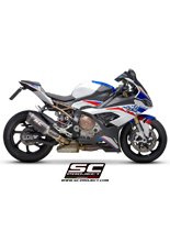 Tłumik SLIP-ON SC1-M Titanium z karbonową końcówką SC-Project do BMW S 1000 RR (19-20)