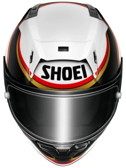 Kask integralny Shoei X-SPR PRO Rainey TC-10 czarno-biało-złoty