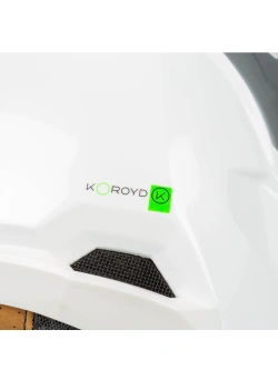 Kask adventure Klim X1 Alpha biało-srebrny