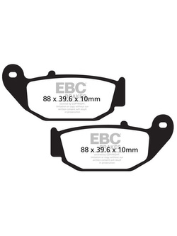 Klocki hamulcowe motocyklowe EBC FA629R do Hondy CRF 250 LD (13-15)/ ME Supermoto (14-15) [kpl. na 1 tarczę]