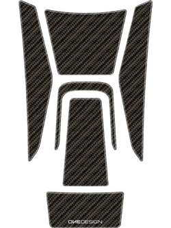 Tankpady Onedesign do BMW F 900 XR czarne [zestaw 5 naklejek]