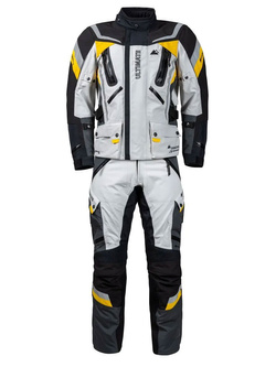 Spodnie motocyklowe tekstylne Touratech Companero Ultimate czarno-szaro-żółte