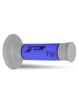 Manetki off-road Progrip 790 szaro-czarno-niebieskie