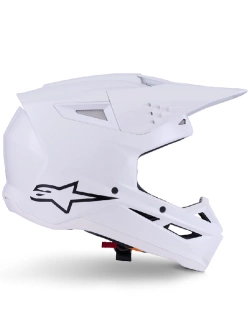 Kask enduro Alpinestars SM3 Solid biały