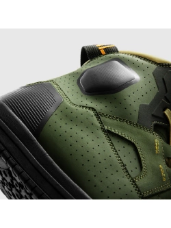 Buty motocyklowe Rebelhorn Vandal II zielono-czarno-pomarańczowe