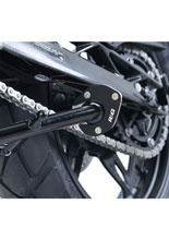 Poszerzenie stopki motocyklowej R&G BMW G 310 GS (17-25) srebrne