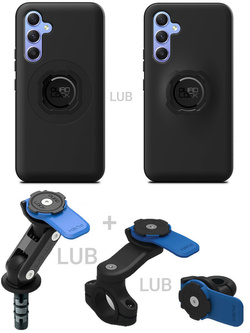 Etui na telefon Samsung Galaxy A54 + mocowanie motocyklowe Quad Lock