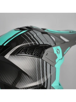 Kask enduro Acerbis Airstrike-C turkusowy