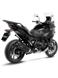 Tłumik motocyklowy LeoVince LV-12 Black Edition [Slip-On, Black Stainless Steel] do Honda NT 1100 (22-24)