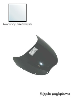 Szyba motocyklowa MRA Oryginalny kształt "O" Yamaha FZR 1000 Exup [89-90] przeźroczysta