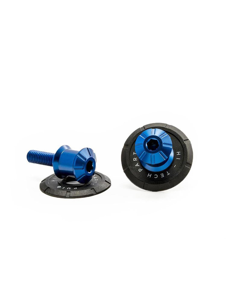 Rolki wahacza PUIG do motocykli BMW S1000 / Ducati Multistarda 950 / Honda / Kawasaki / Suzuki/Triumph Tiger (M8 - niebieskie PRO)