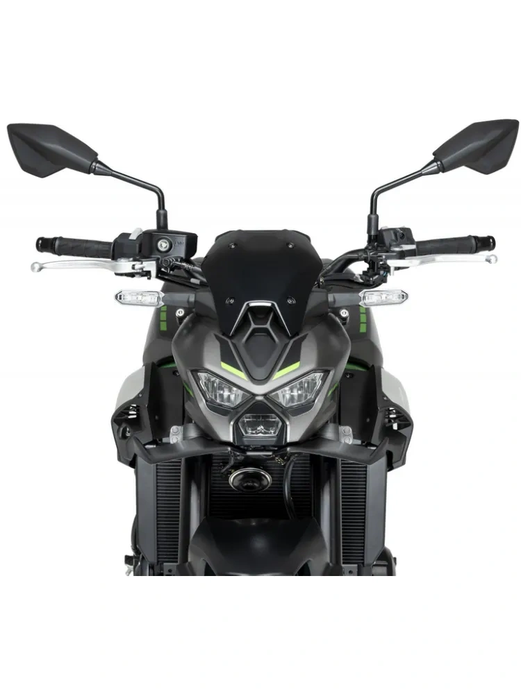 Przednie spoilery Puig Kawasaki Z900/ SE (25-) czarne matowe