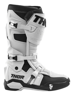 Zestaw klamer do butów Thor Radial biały