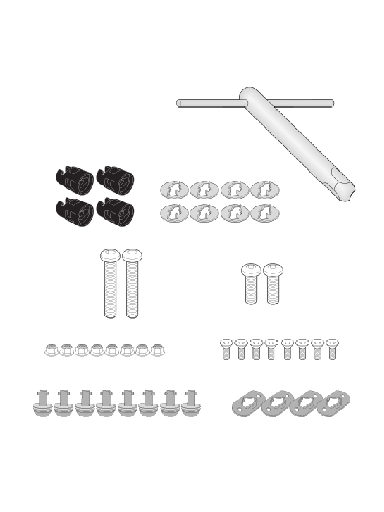 Zestaw Givi Rapid Release do stelaży bocznych do Harleya Davidsona Pan America 1250 (21-)