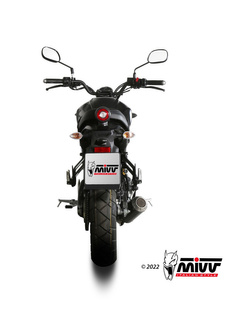 Pełny układ wydechowy (MK3) MIVV do Yamaha XSR 125 (22-) czarny